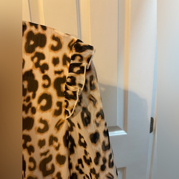 Cheetah Ruffle Dress - Picture 5 of 5